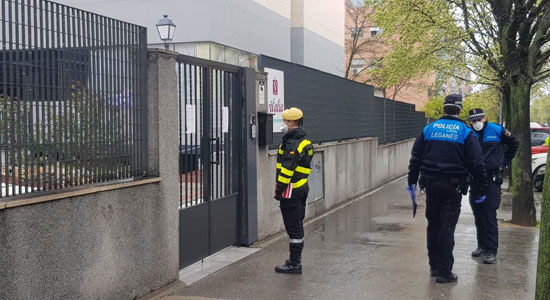 Texto Alternativo: El Ayuntamiento de Leganés reitera su ayuda para atender a las residencias de mayores 