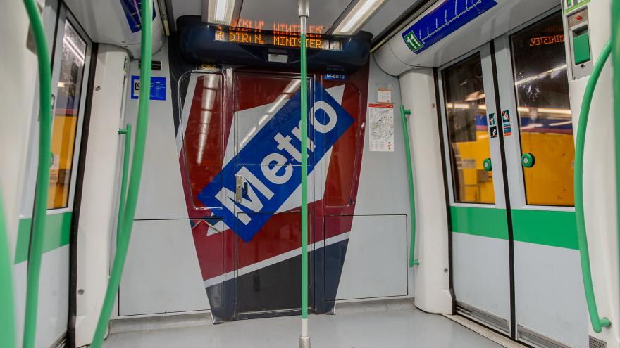 Texto Alternativo: El Gobierno de la Comunidad de Madrid invierte 22,5 millones de euros en la seguridad de las líneas 7 y 9 de Metro de Madrid