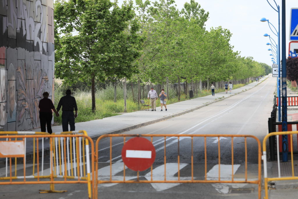 Texto Alternativo: El Ayuntamiento de Getafe amplía las calles peatonalizadas para el próximo fin de semana