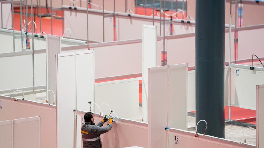 Texto Alternativo: El Gobierno de la Comunidad destina 5 millones para el equipamiento y mantenimiento que tuvo el Hospital de IFEMA