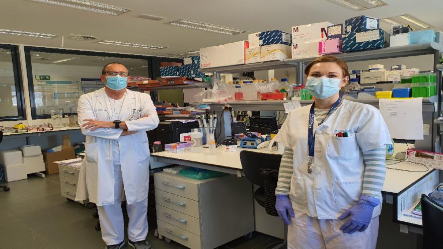 Texto Alternativo: El Hospital 12 de Octubre prueba la fiabilidad de un test de detección de anticuerpos para COVID-19
