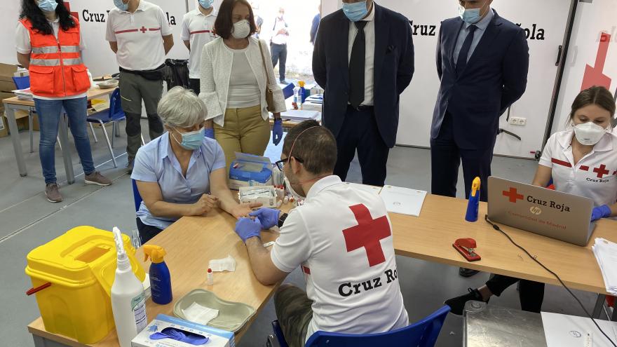 Texto Alternativo: La Comunidad propone 9.000 test a disposición del personal de la Administración de Justicia de la región