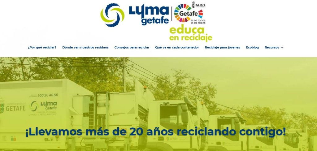 Texto Alternativo: Nace la web educativa de LYMA Getafe