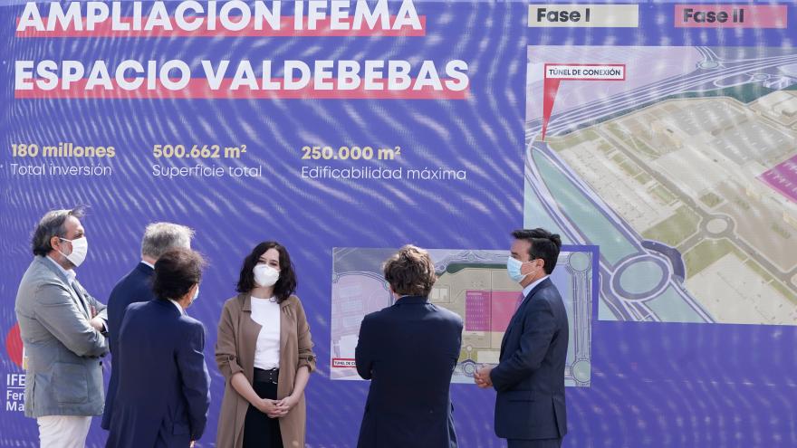 Texto Alternativo: Díaz Ayuso anuncia que el Hospital de Emergencias de la Comunidad de Madrid estará en Valdebebas