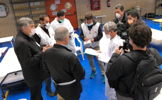 Texto Alternativo: El alcalde solicita que las autoridades sanitarias emprendan estudios epidemiológicos y de seroprevalencia en Leganés para conocer la incidencia de la Covid-19 en la ciudad