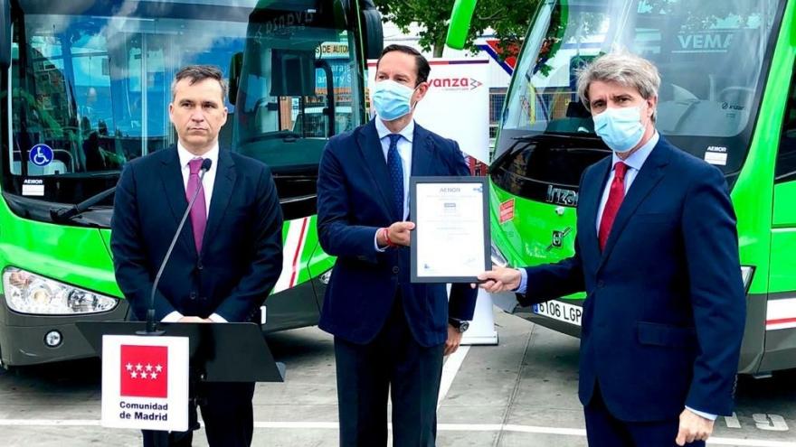 Texto Alternativo: Fomentamos las mejores prácticas frente al COVID-19 en nuestra red de autobuses