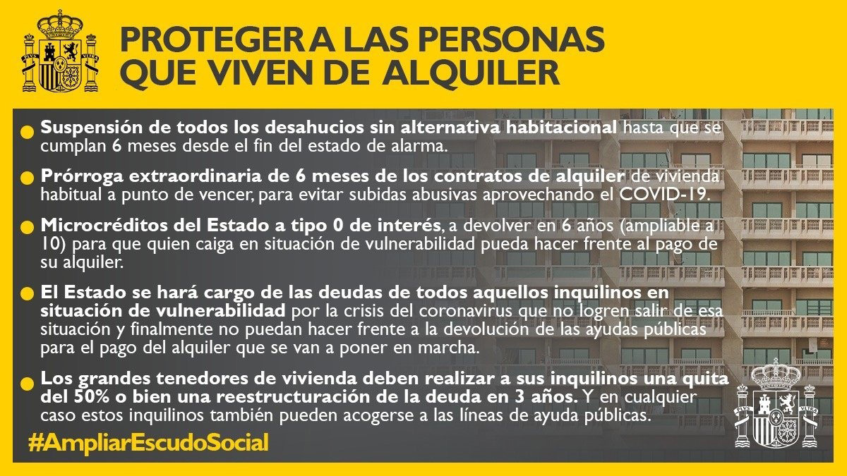 Texto Alternativo: Más de 200 familias han acudido a la Oficina de Defensa de Derecho a la Vivienda durante el Estado de Alarma