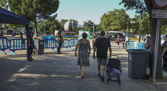 Texto Alternativo: Reabren los mercadillos de Leganés con aforo controlado, la mitad de los puestos y medidas de seguridad