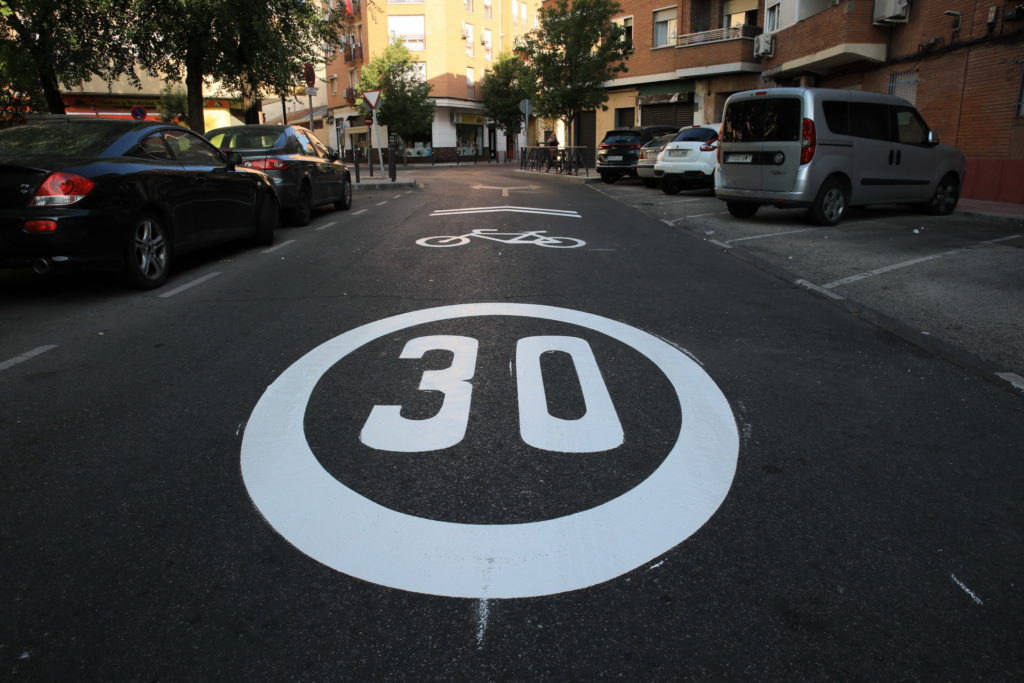 Texto Alternativo: Getafe se une a las ciudades con límite de velocidad de 30 km/h para áreas residenciales