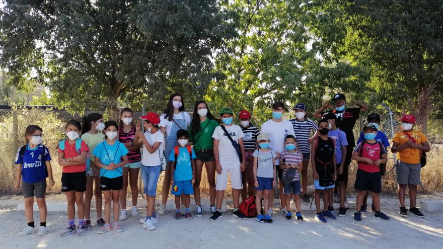 Texto Alternativo: Visita menores tutelados por la CAM al centro educación ambiental El Campillo en Rivas-Vaciamadrid