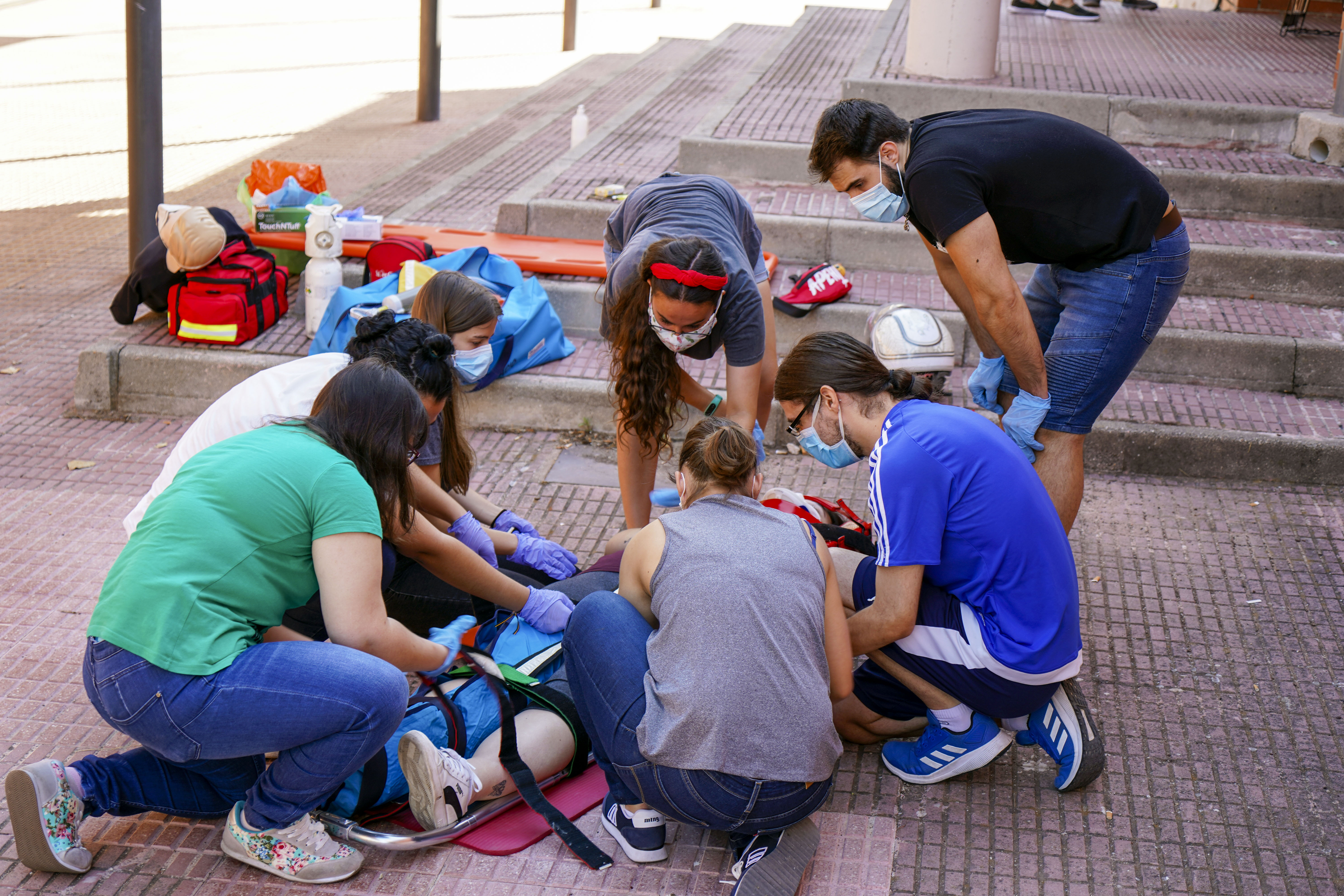 Texto Alternativo: Móstoles Desarrollo reanuda los cursos presenciales tras la COVID-19
