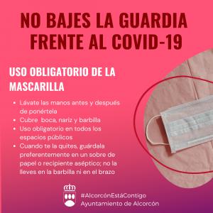 Texto Alternativo: Alcorcón impulsa un Plan de Contingencia Municipal para prevenir la transmisión de COVID-19 en la población