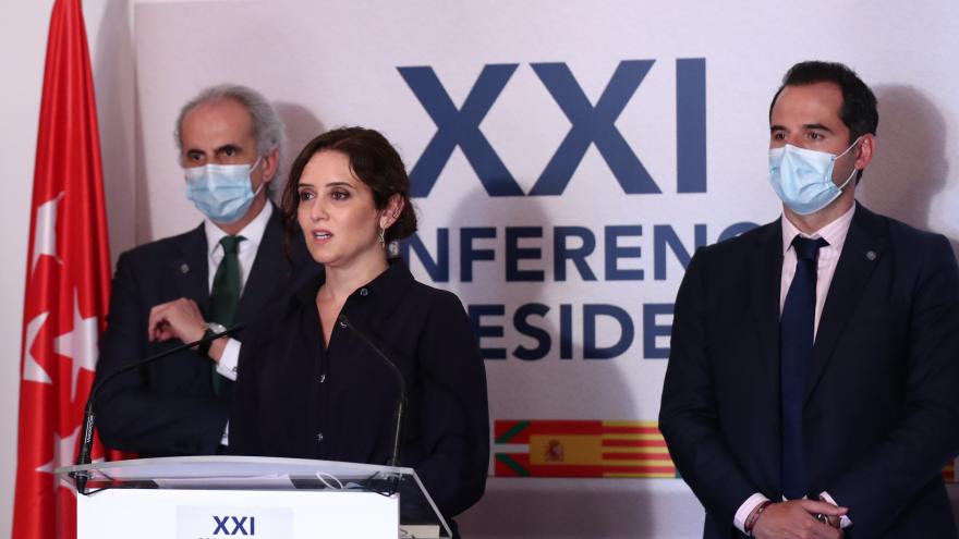 Texto Alternativo: Díaz Ayuso:“No se puede pedir que unas CCAA tengan más independencia y otras menos autonomía”