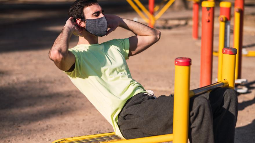 Texto Alternativo: Recomendaciones para compatibilizar la actividad física y el uso de mascarilla