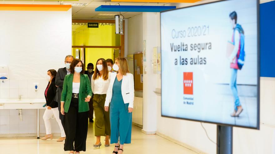 Texto Alternativo: La Comunidad de Madrid invierte el mayor volumen de recursos de la historia de la Educación madrileña
