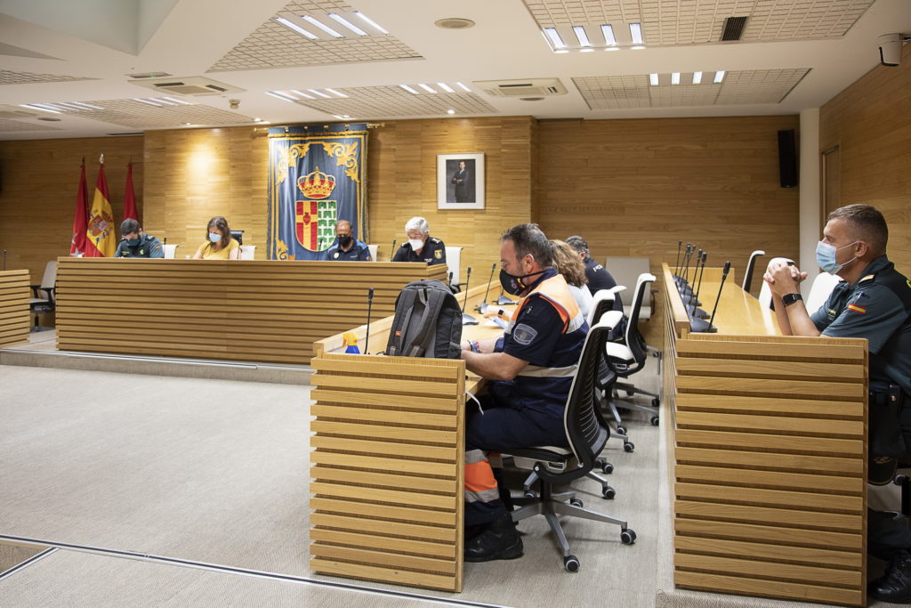 Texto Alternativo: Getafe cuenta con un nuevo protocolo COVID-19 con Policía Local, Nacional, Guardia Civil y Protección Civil