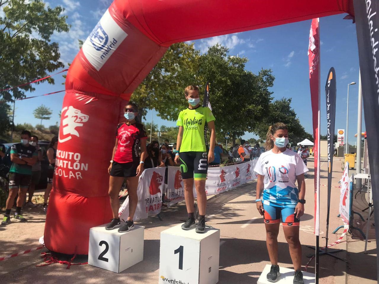Texto Alternativo: Sobresaliente actuación del Tri Infinity Móstoles en el Campeonato de Madrid de duatlón cross