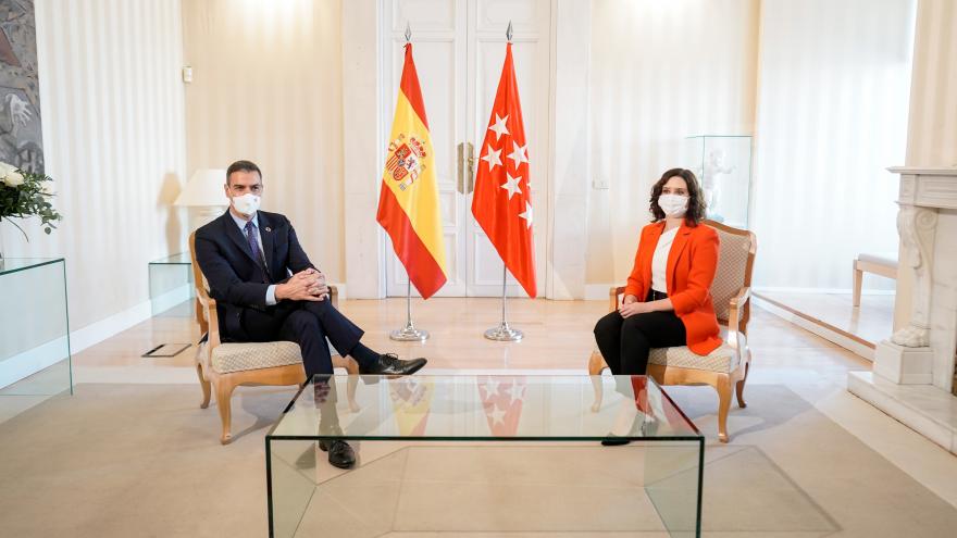 Texto Alternativo: Comunicado conjunto del Gobierno de la Comunidad de Madrid y el Gobierno de España