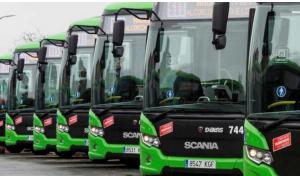 Texto Alternativo: ARRIVA colabora con la Semana Europea de la Movilidad dando servicio a las líneas L1 y L2 con autobuses híbridos durante el fin de semana en Alcorcón