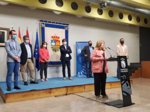 Texto Alternativo: Los alcaldes y alcaldesas del sur de Madrid instan a la Comunidad de Madrid a dotar de los recursos sanitarios necesarios a los municipios para luchar contra la COVID-19