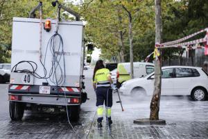 Texto Alternativo: Comienzan las actuaciones del plan de limpieza “barrio a barrio” en el Ensanche Sur y se abre el formulario web de propuestas para la intervención del próximo jueves