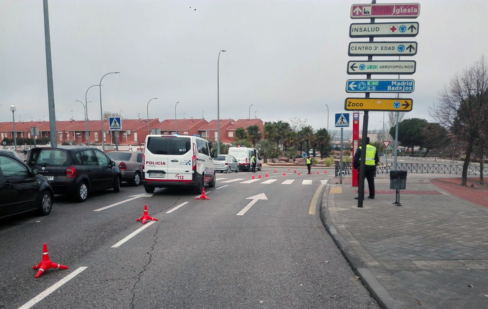 Texto Alternativo: Móstoles encabeza la lista de ciudades españolas con menos fallecidos en accidentes de tráfico en el casco urbano