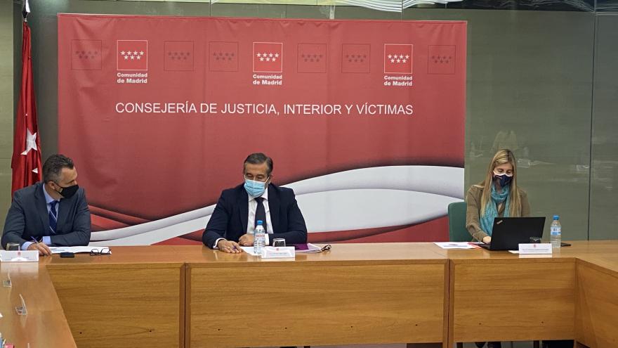 Texto Alternativo: El Gobierno de la Comunidad presentamos el Plan de Pandemias a los miembros de la Comisión Regional de Protección Civil