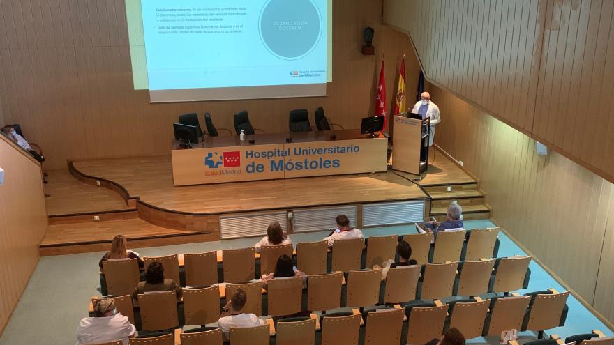 Texto Alternativo: Una nueva promoción de residentes se incorpora al Hospital Universitario de Móstoles