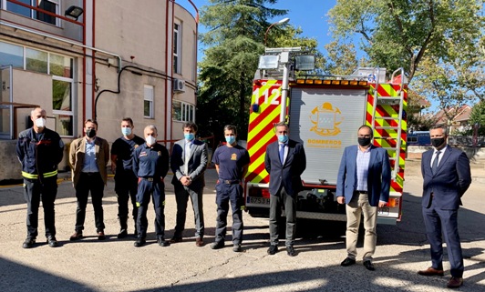 Texto Alternativo: Los Bomberos de Leganés ya pertenecen al cuerpo de Bomberos de la Comunidad de Madrid