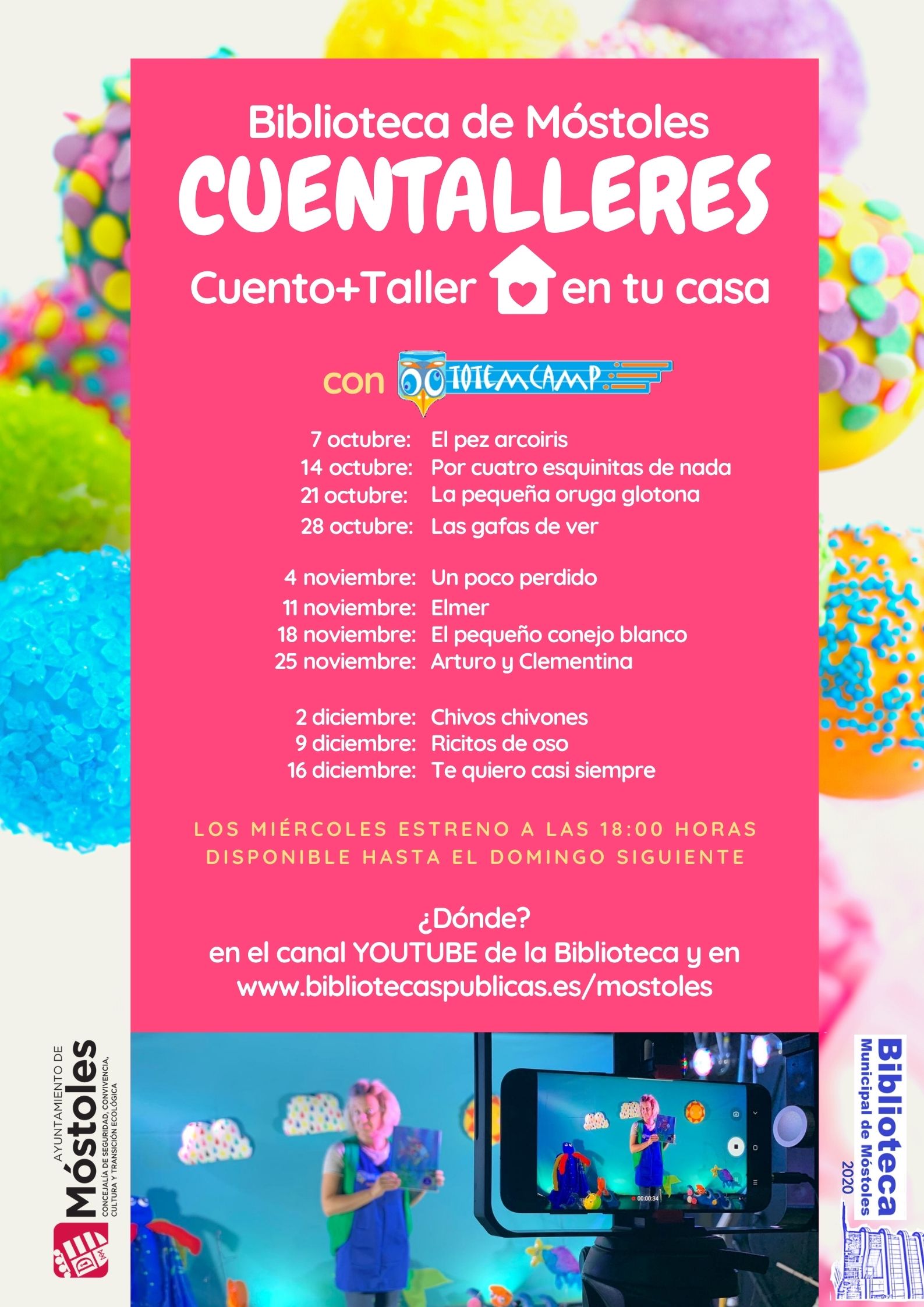 Texto Alternativo: Espectáculos y actividades en formato digital protagonizan la agenda cultural de esta semana
