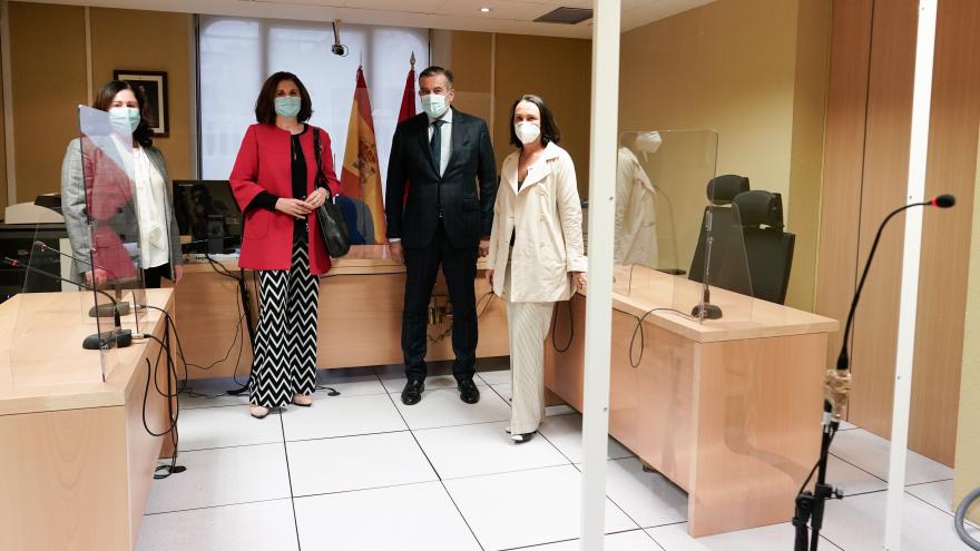 Texto Alternativo: Combatimos el aumento de casos judiciales provocado por el COVID con nuevos juzgados
