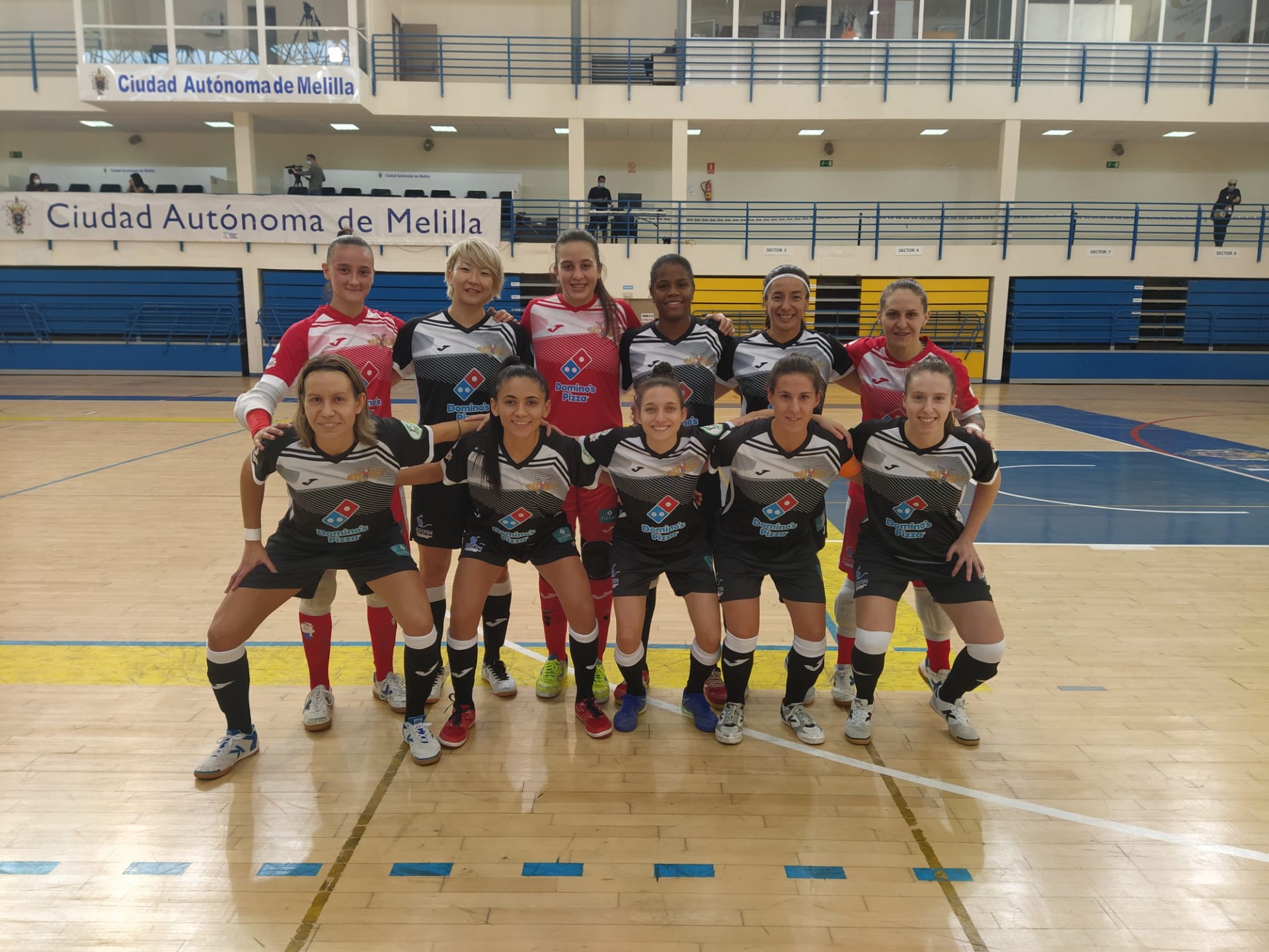 Texto Alternativo: El FSF Móstoles logra un empate frente al Melilla, en su primer partido de la temporada