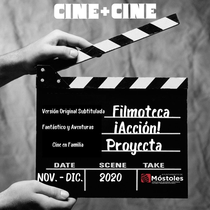 Texto Alternativo: CINE + CINE llega a los centros socioculturales de Móstoles