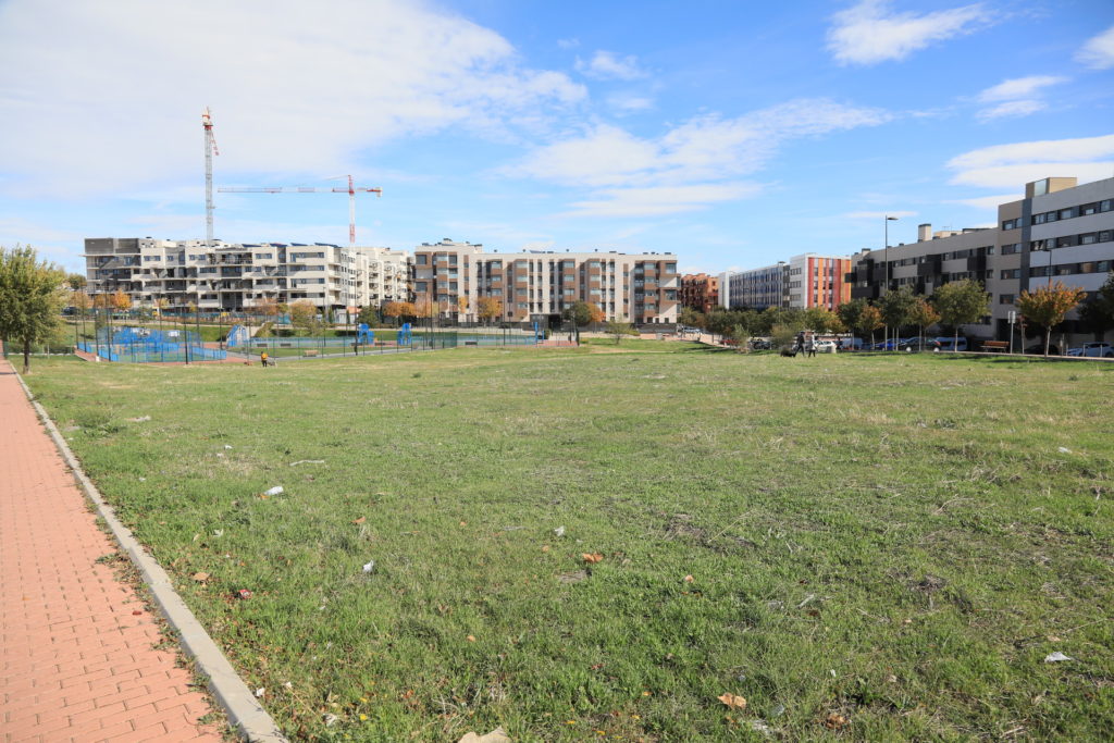 Texto Alternativo: Getafe contará con 3 nuevas pistas multideportivas en El Bercial, Sector III y Buenavista