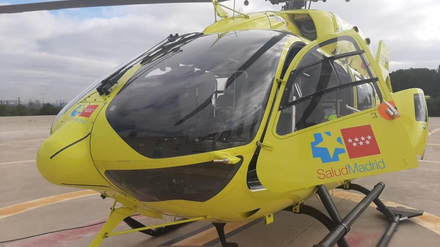 Texto Alternativo: Renovamos los dos helicópteros sanitarios del SUMMA 112 diseñados especialmente para emergencias