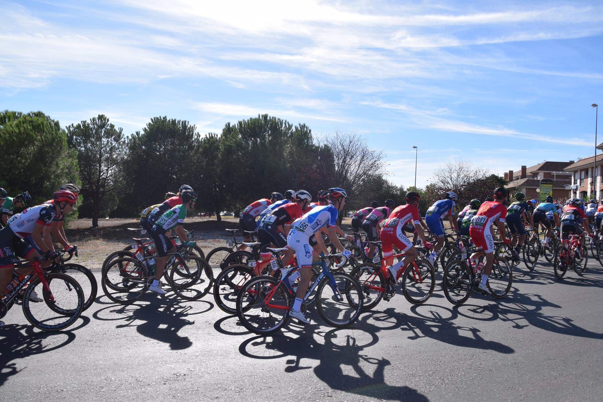 Texto Alternativo: La Vuelta Ciclista a España discurrirá el domingo por las afueras de nuestro término municipal y se recuerda que se debe ver desde casa