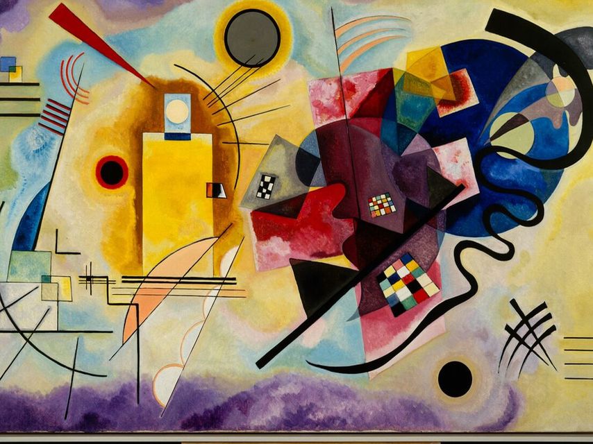 Texto Alternativo: Programa Formación Arteactivo Noviembre en torno a la obra de Kandinsky