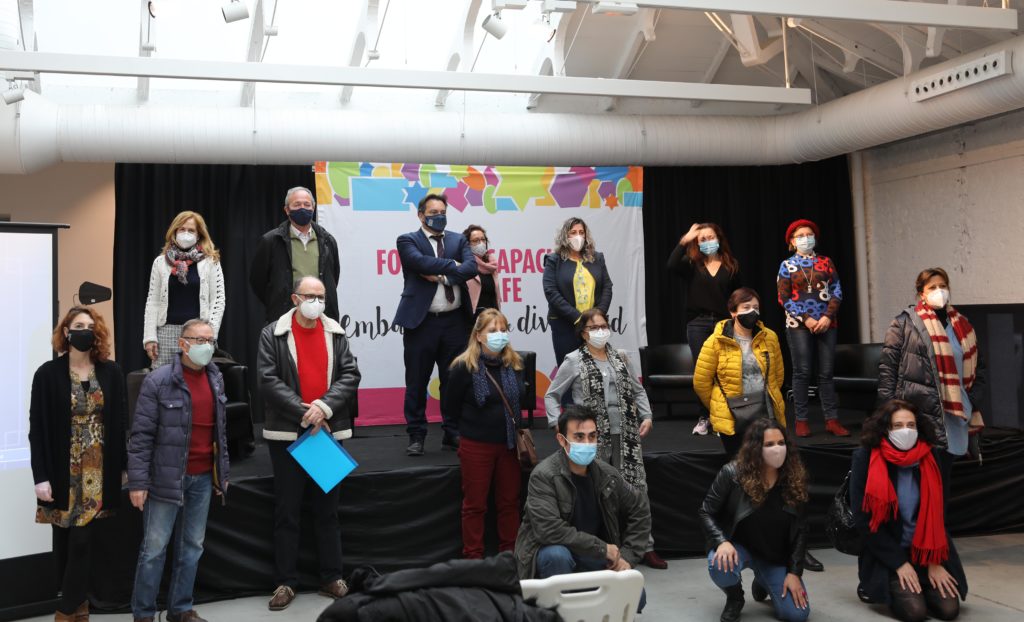 Texto Alternativo: Getafe presenta el proyecto ‘Empatiz-arte’ creado entre artistas y personas con discapacidad