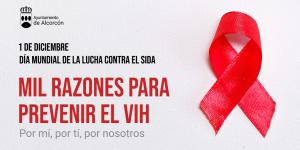 Texto Alternativo: El Ayuntamiento de Alcorcón desarrolla una campaña específica centrada en el apoyo a las personas afectadas por el VIH en el Día Mundial de la Lucha contra el Sida 2020