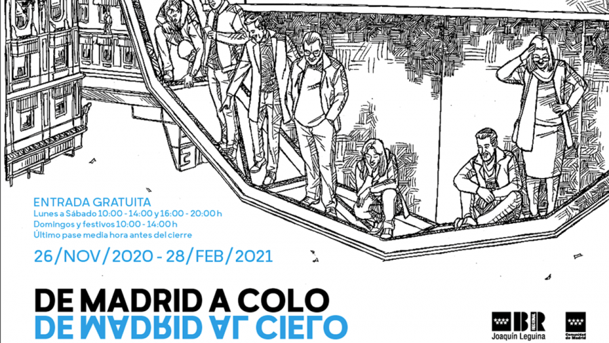 Texto Alternativo: Apertura al público de la exposición 'De Madrid a Colo, de Madrid al cielo'