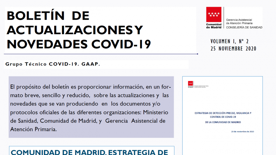 Texto Alternativo: Creado el Grupo Técnico Covid-19 de la Gerencia Asistencial de Atención Primaria