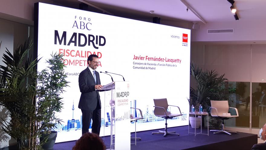 Texto Alternativo: La Comunidad afirma ser la región que más recauda teniendo los impuestos más bajos de toda España
