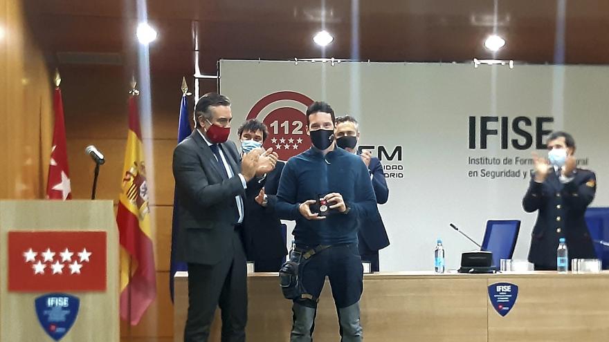 Texto Alternativo: Rendimos homenaje a los bomberos que han destacado por su conducta ejemplar a lo largo de 2020