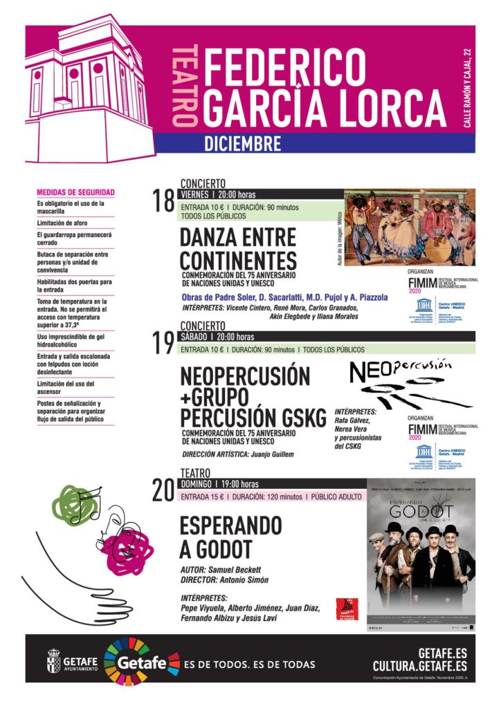 Texto Alternativo: Llega al Teatro Federico García Lorca ‘Esperando a Godot’ con Pepe Viyuela