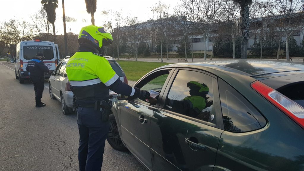 Texto Alternativo: La Policía Local de Getafe realizará controles especiales en bares los días 24 y 31 de diciembre