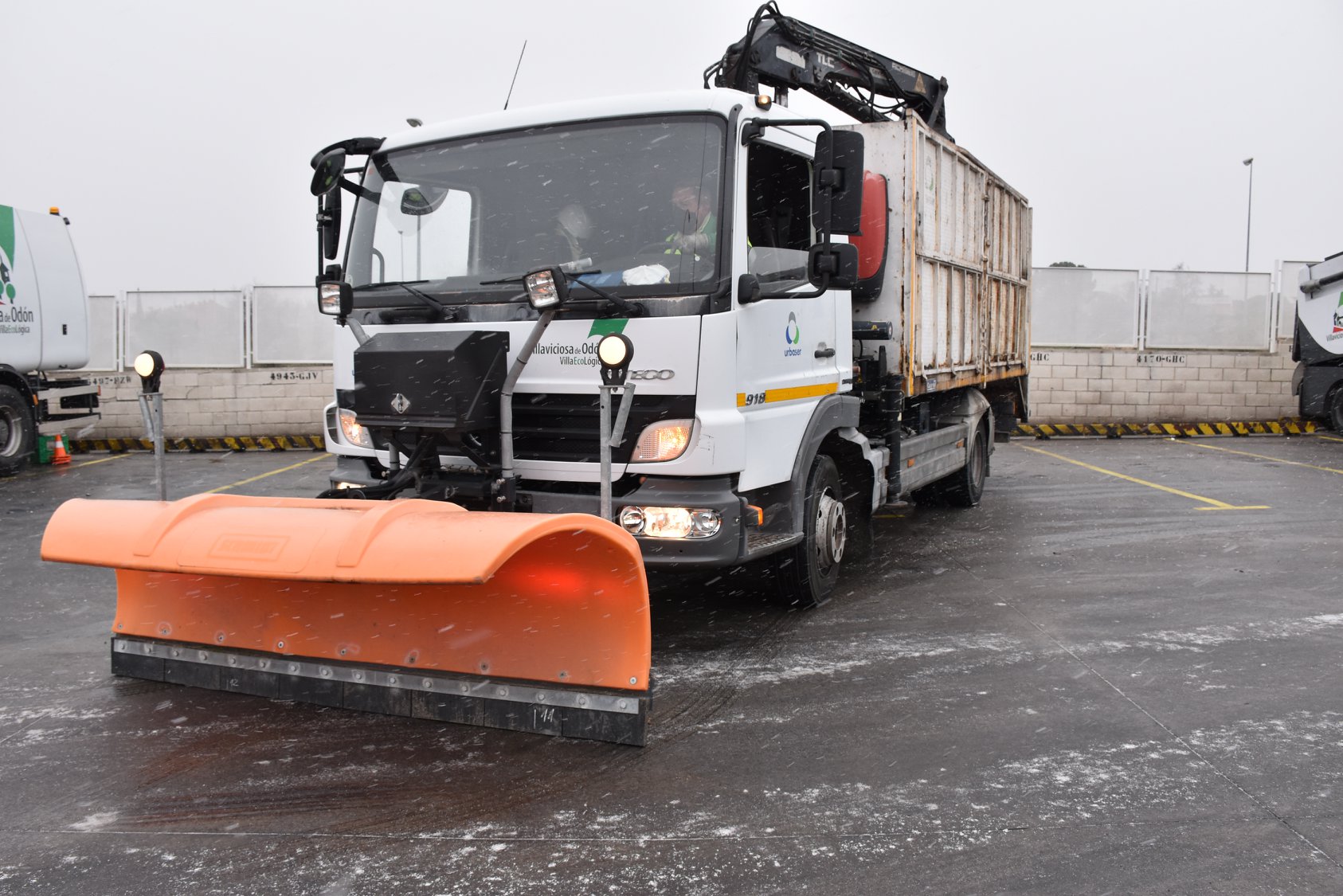 Texto Alternativo: El Ayuntamiento toma medidas de cara al temporal de nieve y bajas temperaturas