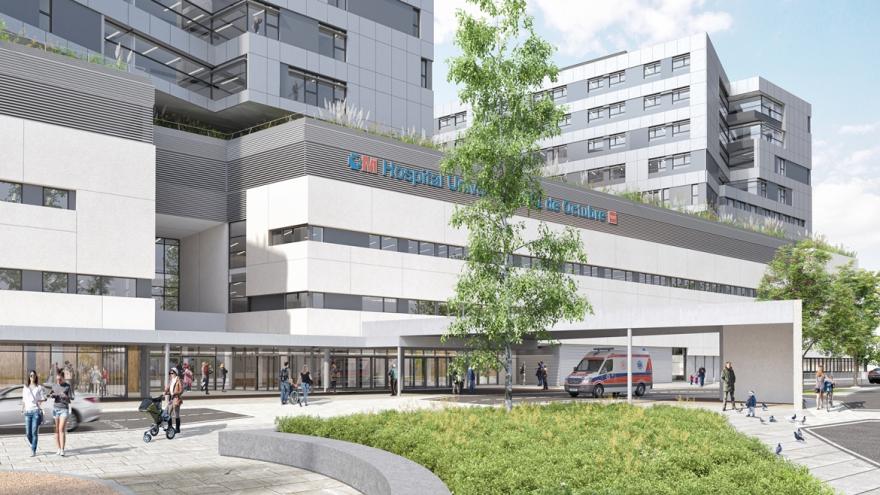 Texto Alternativo: El Hospital 12 de Octubre la Comunidad presenta el diseño definitivo del nuevo edificio de hospitalización
