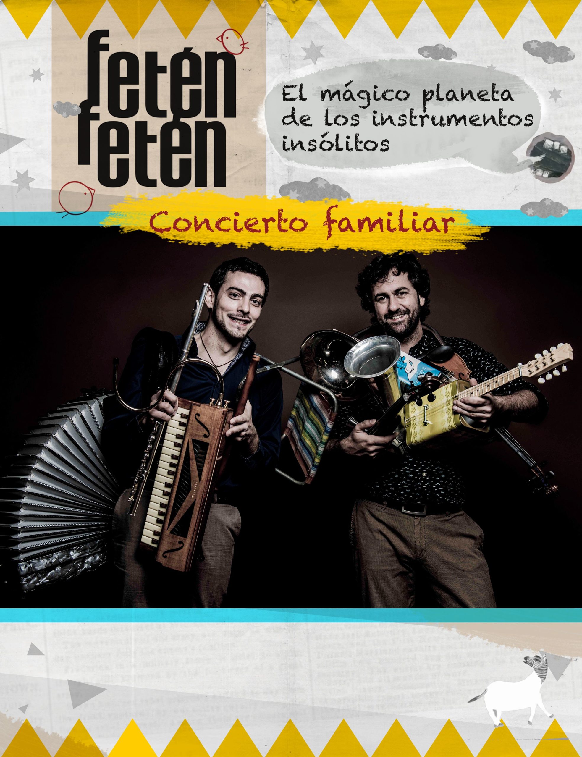 Texto Alternativo: “El mágico planeta de los insólitos”. Concierto