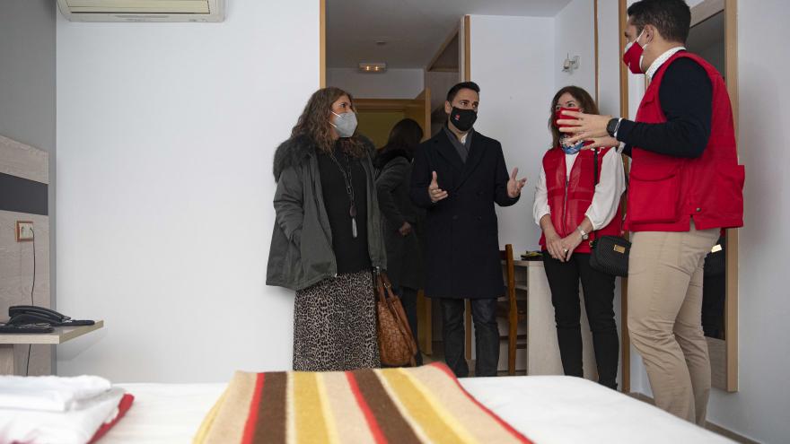 Texto Alternativo: El Gobierno de la Comunidad de Madrid habilita un nuevo centro para personas y familias sin hogar con síntomas leves de COVID-19