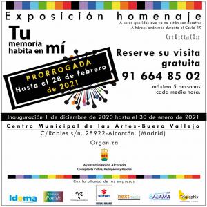 Texto Alternativo: La exposición ‘Tu memoria habita en mi’ se prorroga hasta finales del mes de febrero dada su exitosa acogida